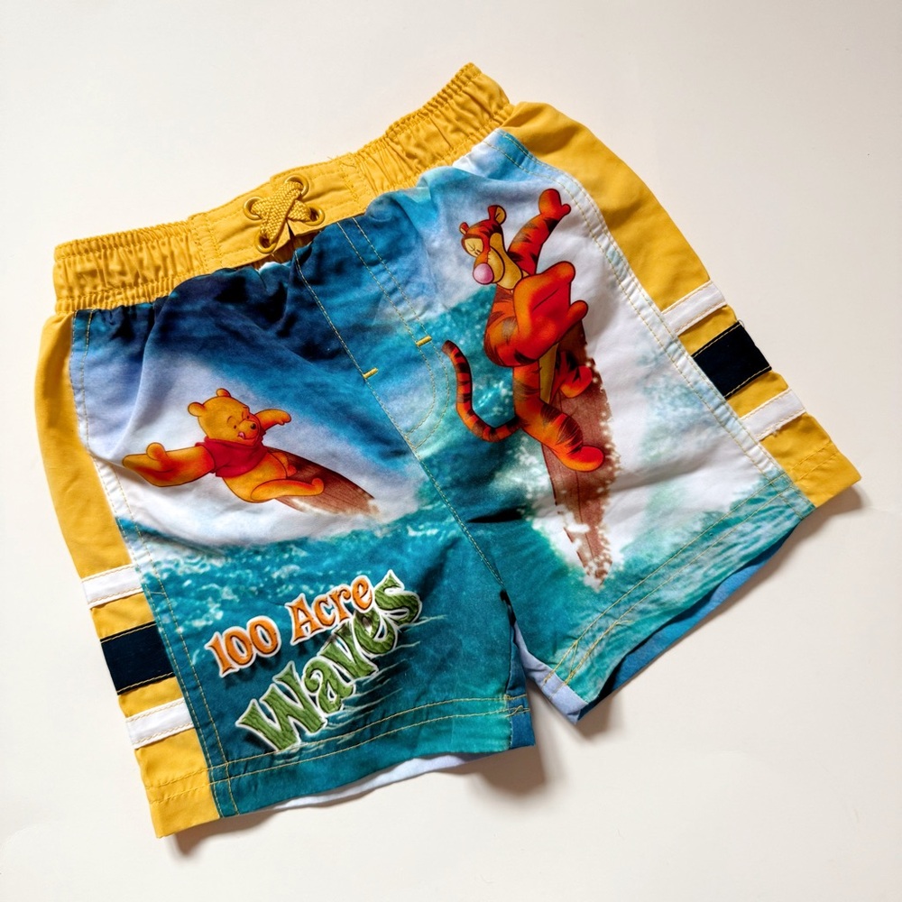 Wonderful World Of Disney Winnie the Pooh Tigger Swim Trunks size 12 months
